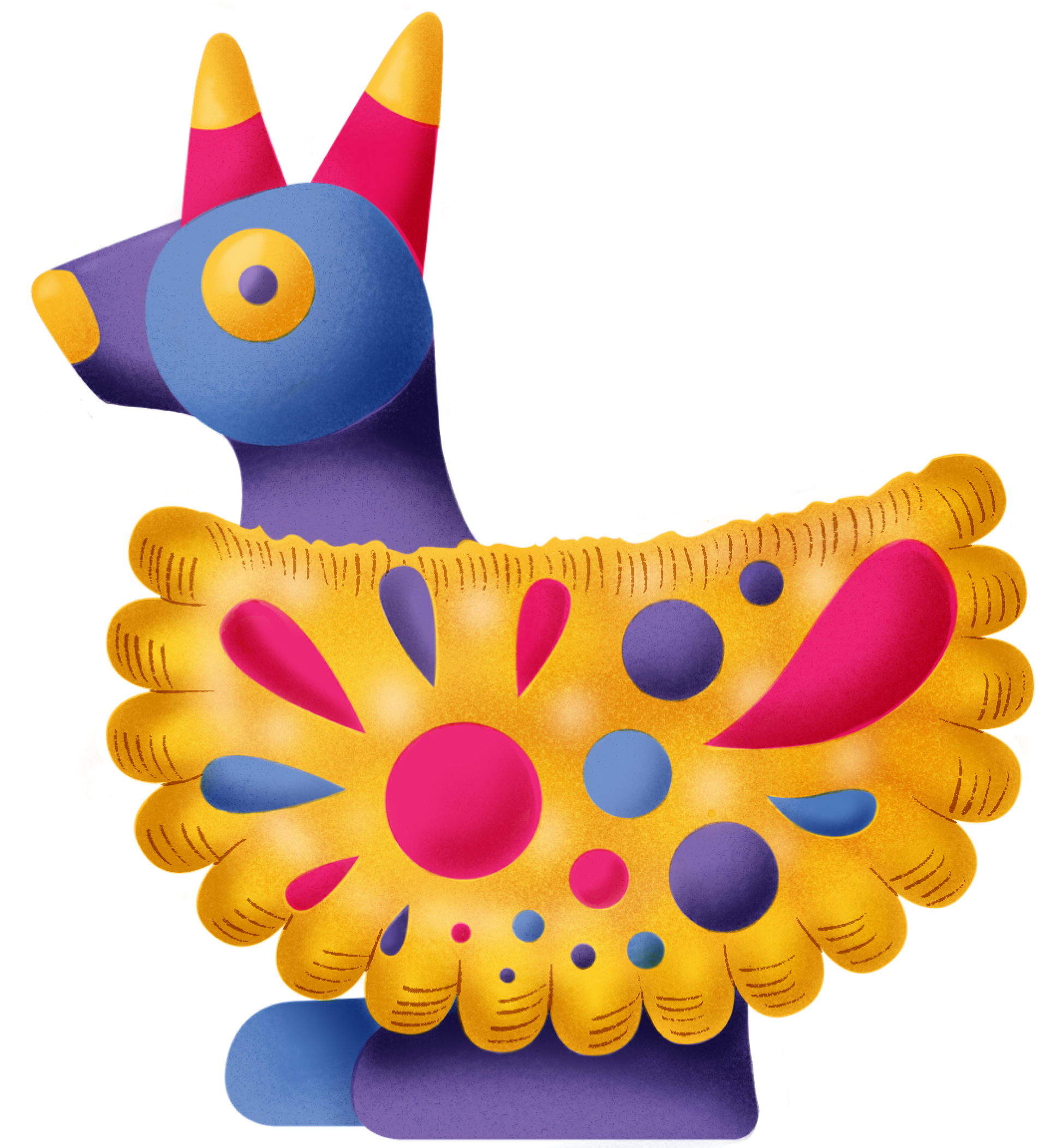 Mexican Bread Alebrije Empanada